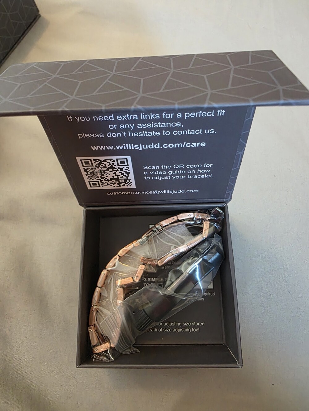 NEW Willis Judd Mens Copper Therapy Bracelets